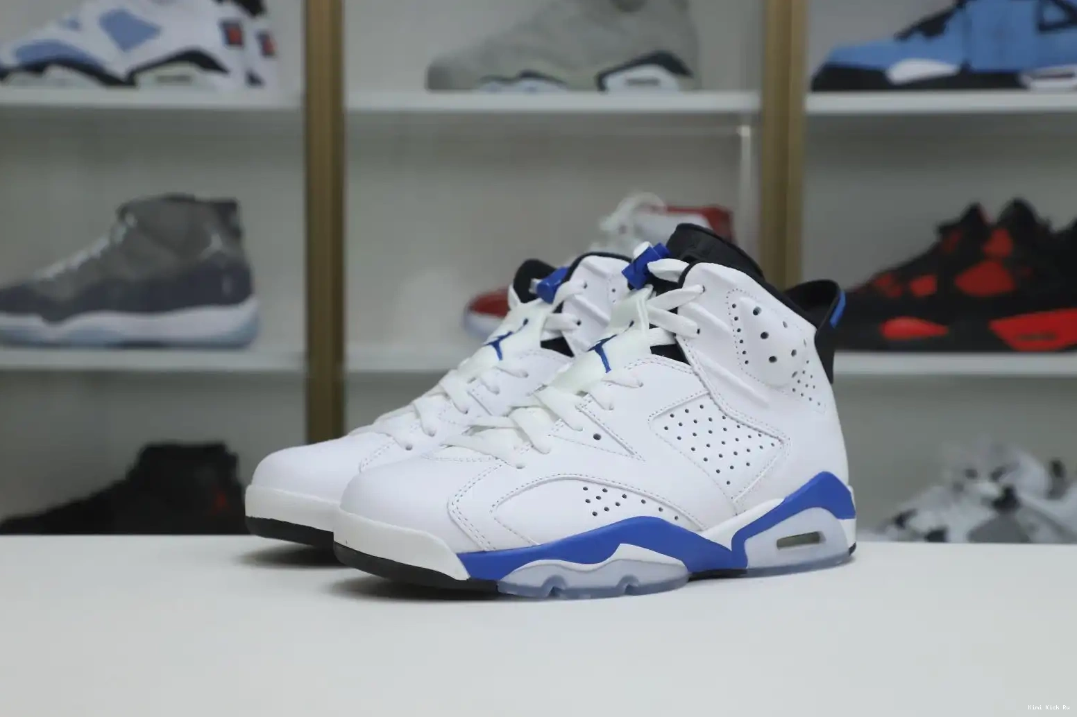 BLUE RETRO 6 SPORT AIR JORDAN Kimikick 0813